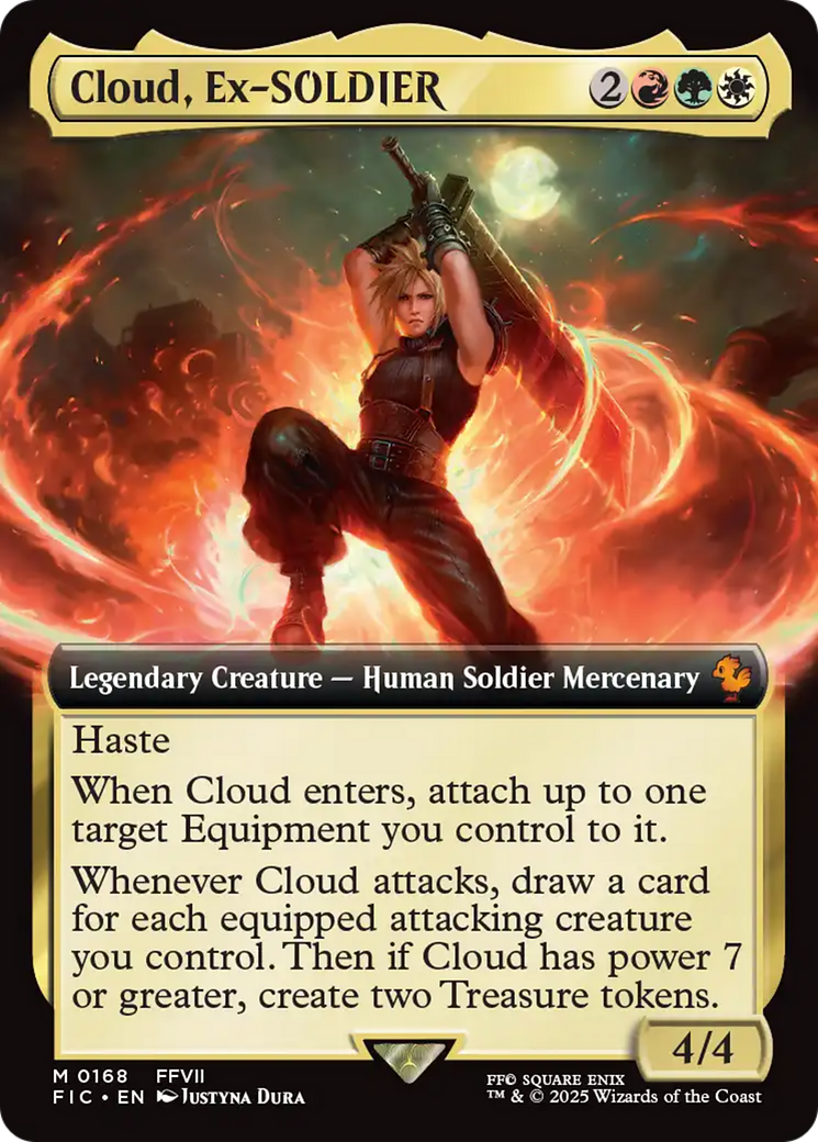 Cloud, Ex-SOLDIER (168) [Commander: FINAL FANTASY] - Deck Out Gaming