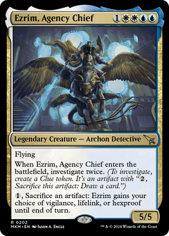 Ezrim, Agency Chief (202) [Murders at Karlov Manor] foil - Deck Out Gaming