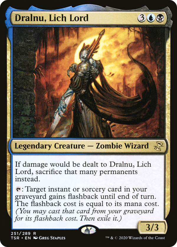 Dralnu, Lich Lord (251) [Time Spiral Remastered] foil - Deck Out Gaming
