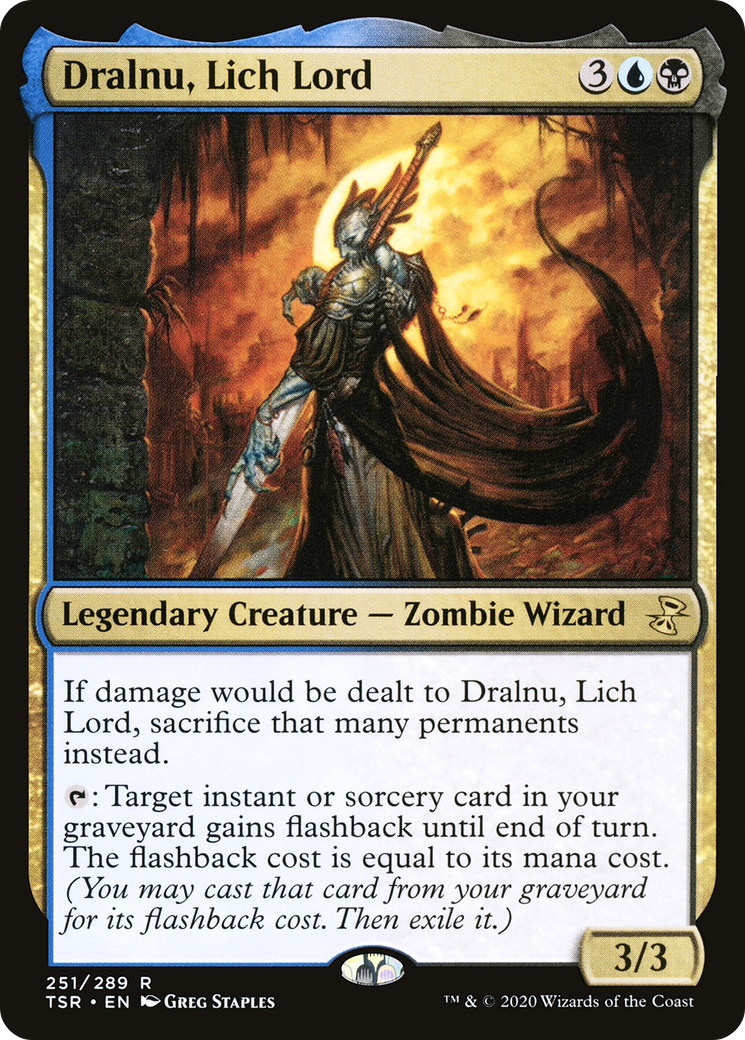 Dralnu, Lich Lord (251) [Time Spiral Remastered] - Deck Out Gaming