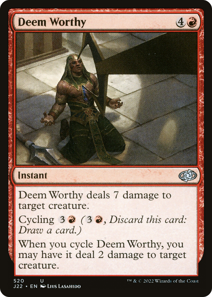 Deem Worthy (520) [Jumpstart 2022] - Deck Out Gaming