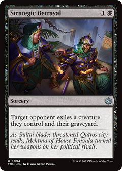 Strategic Betrayal (94) [Tarkir: Dragonstorm] foil - Deck Out Gaming