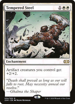 Tempered Steel (34) [Double Masters] foil - Deck Out Gaming