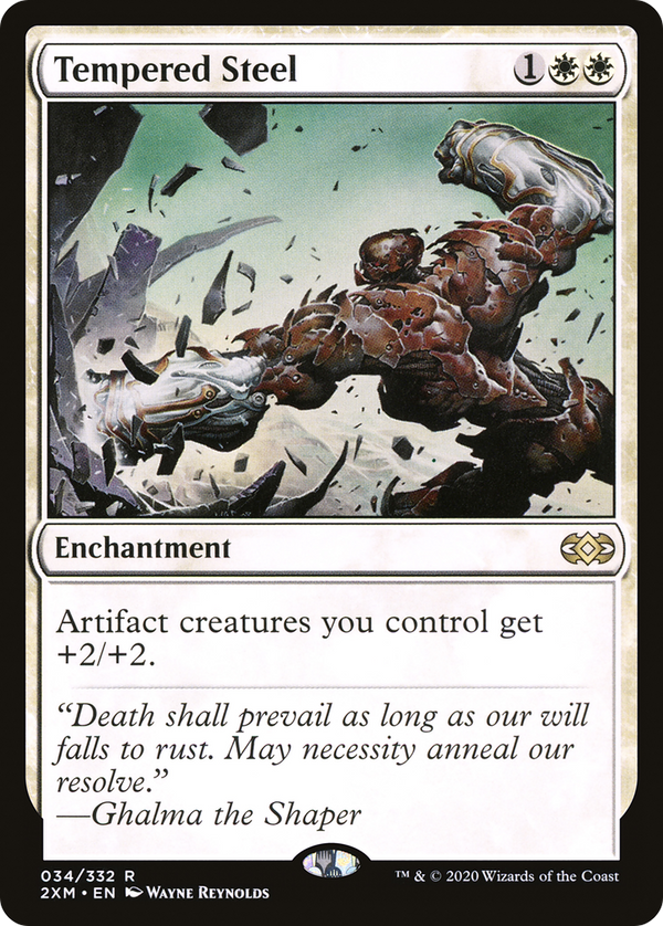 Tempered Steel (34) [Double Masters] - Deck Out Gaming