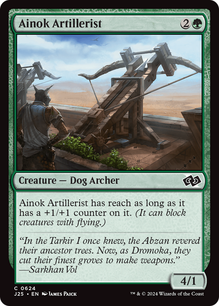 Ainok Artillerist (624) [Foundations Jumpstart] - Deck Out Gaming
