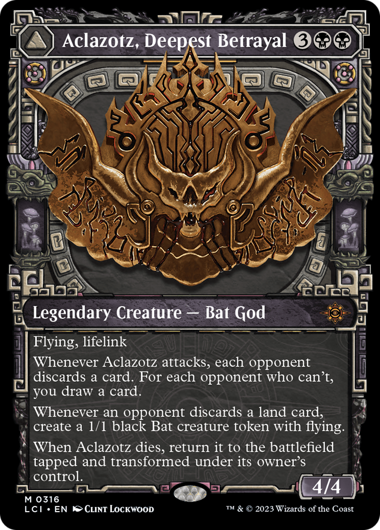 Aclazotz, Deepest Betrayal (Showcase) (316) [The Lost Caverns of Ixalan] foil - Deck Out Gaming