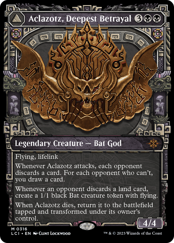 Aclazotz, Deepest Betrayal (Showcase) (316) [The Lost Caverns of Ixalan] - Deck Out Gaming