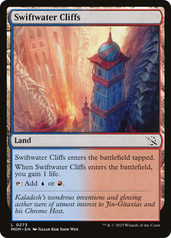 Swiftwater Cliffs (273) [March of the Machine] foil - Deck Out Gaming