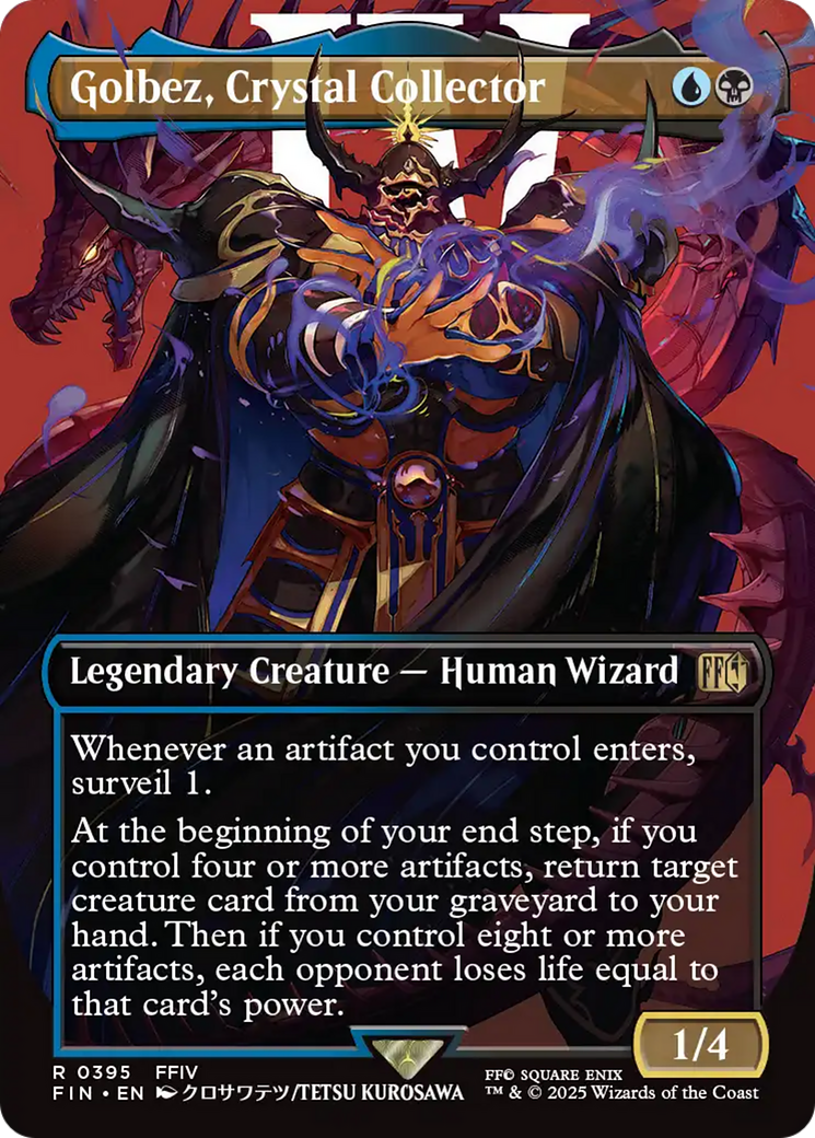 Golbez, Crystal Collector (395) [FINAL FANTASY] foil - Deck Out Gaming