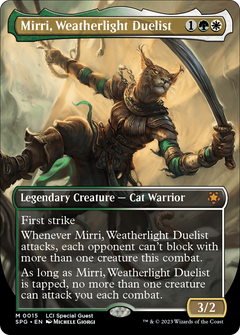 Mirri, Weatherlight Duelist (Borderless) (15) [Special Guests] foil - Deck Out Gaming
