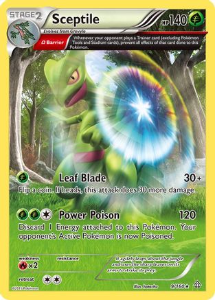 Sceptile (Omega) (9) [XY - Primal Clash] Reverse Holofoil - Deck Out Gaming