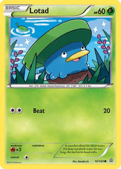 Lotad (10) [XY - Primal Clash] Reverse Holofoil - Deck Out Gaming