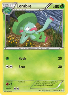 Lombre (11) [XY - Primal Clash] Reverse Holofoil - Deck Out Gaming