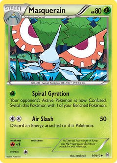 Masquerain (14) [XY - Primal Clash] Reverse Holofoil - Deck Out Gaming