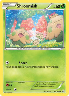 Shroomish (15) [XY - Primal Clash] Reverse Holofoil - Deck Out Gaming