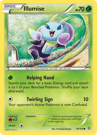 Illumise (18) [XY - Primal Clash] - Deck Out Gaming