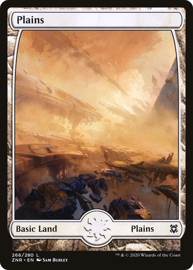 Plains (266) [Zendikar Rising] foil - Deck Out Gaming