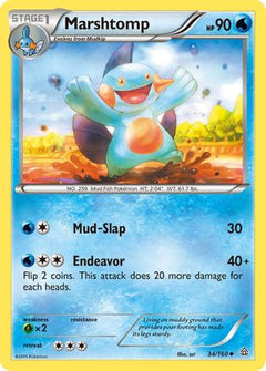 Marshtomp (34) [XY - Primal Clash] Reverse Holofoil - Deck Out Gaming