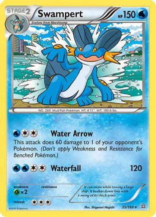 Swampert (35) [XY - Primal Clash] Reverse Holofoil - Deck Out Gaming