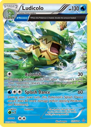 Ludicolo (Alpha) (37) [XY - Primal Clash] - Deck Out Gaming