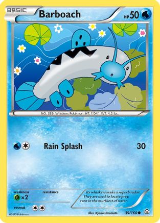 Barboach (39) [XY - Primal Clash] Reverse Holofoil - Deck Out Gaming