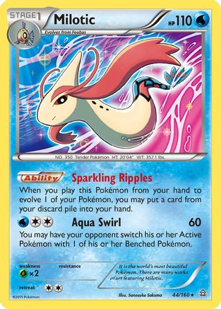 Milotic (44) [XY - Primal Clash] Reverse Holofoil - Deck Out Gaming
