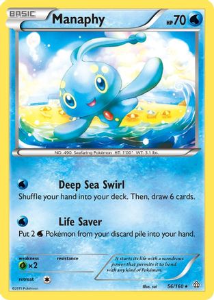 Manaphy (56) [XY - Primal Clash] Holofoil - Deck Out Gaming
