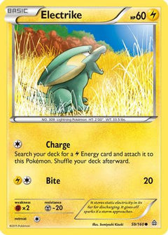 Electrike (59) [XY - Primal Clash] Reverse Holofoil - Deck Out Gaming