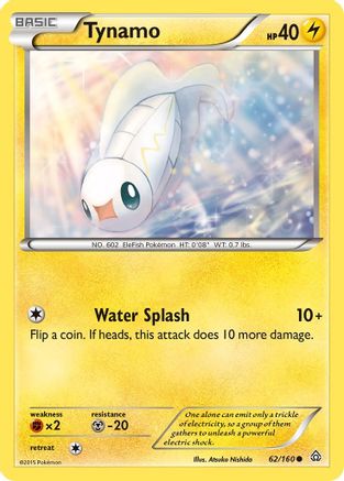 Tynamo (62) [XY - Primal Clash] Reverse Holofoil - Deck Out Gaming