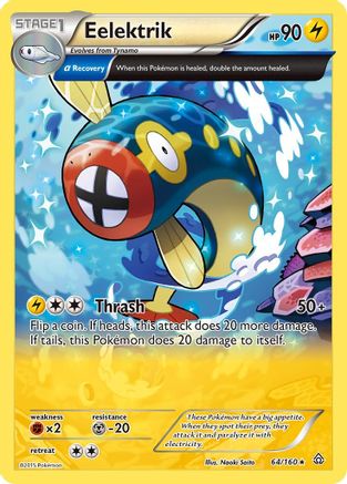 Eelektrik (Alpha) (64) [XY - Primal Clash] - Deck Out Gaming