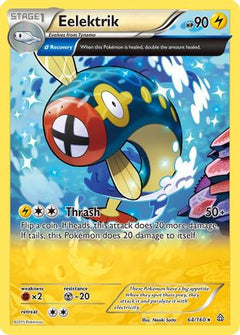 Eelektrik (Alpha) (64) [XY - Primal Clash] Reverse Holofoil - Deck Out Gaming