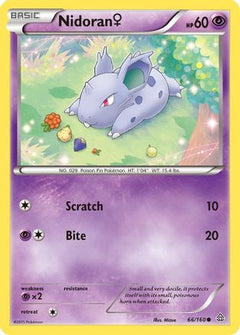 Nidoran (F) (66) [XY - Primal Clash] Reverse Holofoil - Deck Out Gaming