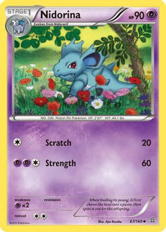 Nidorina (67) [XY - Primal Clash] Reverse Holofoil - Deck Out Gaming