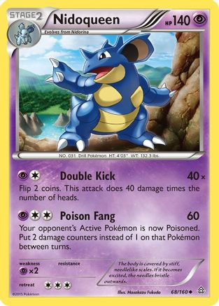 Nidoqueen (68) [XY - Primal Clash] Reverse Holofoil - Deck Out Gaming