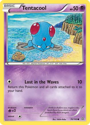 Tentacool (70) [XY - Primal Clash] Reverse Holofoil - Deck Out Gaming