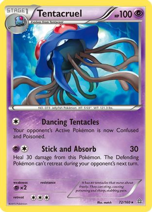 Tentacruel (72) [XY - Primal Clash] Reverse Holofoil - Deck Out Gaming