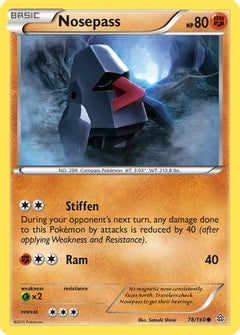 Nosepass (78) [XY - Primal Clash] Reverse Holofoil - Deck Out Gaming