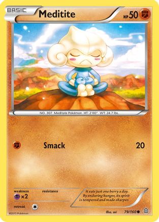 Meditite (79) [XY - Primal Clash] Reverse Holofoil - Deck Out Gaming