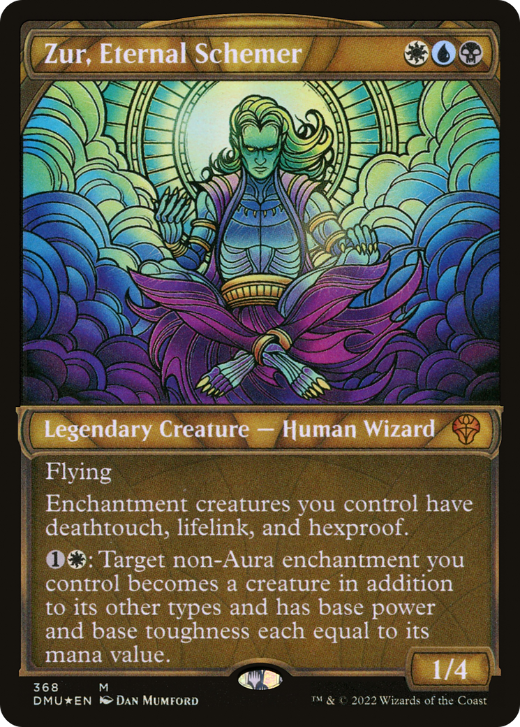 Zur, Eternal Schemer (Textured Foil) (368) [Dominaria United] foil - Deck Out Gaming