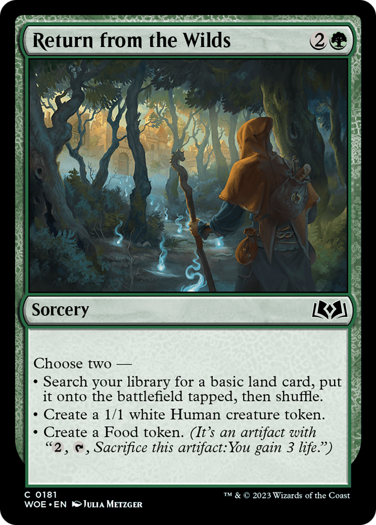 Return from the Wilds (181) [Wilds of Eldraine] - Deck Out Gaming