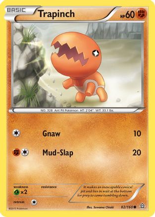 Trapinch (82) [XY - Primal Clash] Reverse Holofoil - Deck Out Gaming