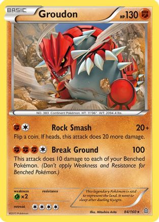 Groudon (84) [XY - Primal Clash] Reverse Holofoil - Deck Out Gaming