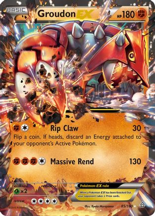 Groudon EX (85) [XY - Primal Clash] Holofoil - Deck Out Gaming
