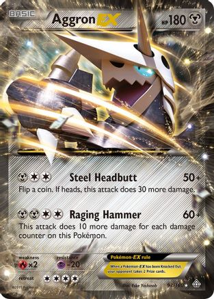 Aggron EX (93) [XY - Primal Clash] Holofoil - Deck Out Gaming