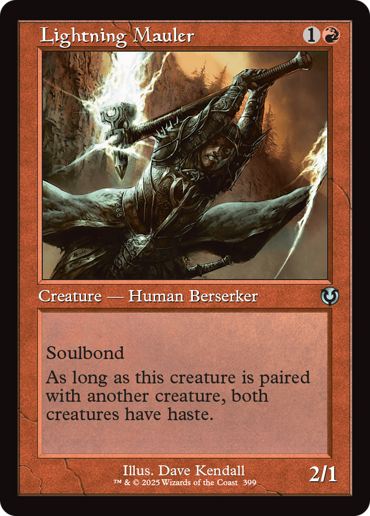 Lightning Mauler (Retro Frame) (399) [Innistrad Remastered] - Deck Out Gaming