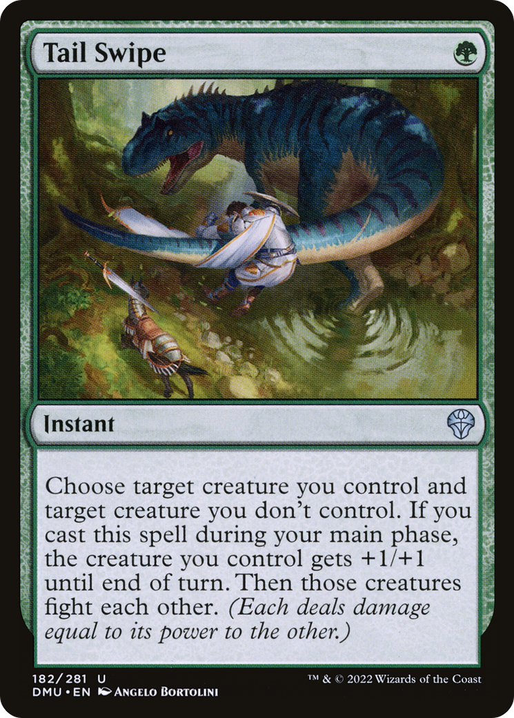 Tail Swipe (182) [Dominaria United] - Deck Out Gaming