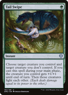 Tail Swipe (182) [Dominaria United] foil - Deck Out Gaming