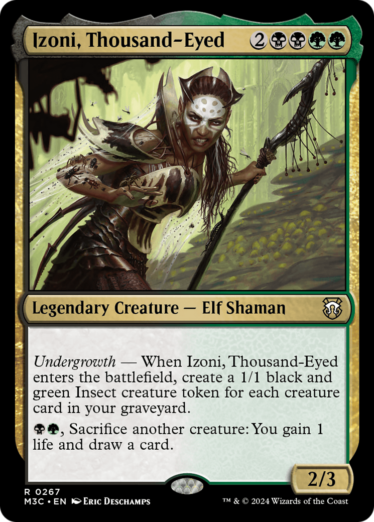 Izoni, Thousand-Eyed (267) [Modern Horizons 3 Commander] - Deck Out Gaming