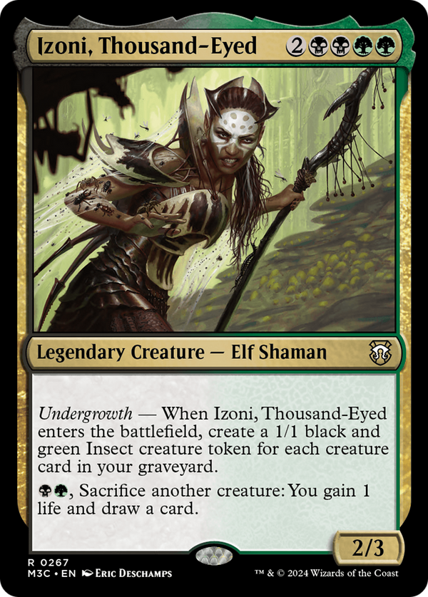 Izoni, Thousand-Eyed (267) [Modern Horizons 3 Commander] - Deck Out Gaming