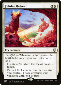 Felidar Retreat (66) [Phyrexia: All Will Be One Commander] - Deck Out Gaming